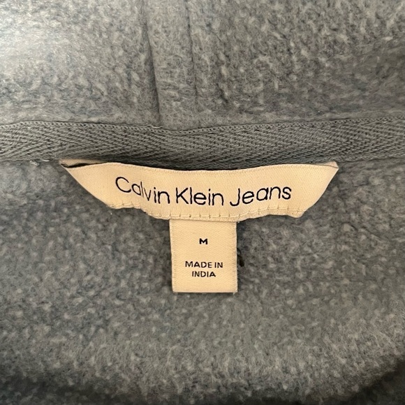 Calvin Klein Men’s Hoodie Blue Medium - Picture 3 of 7